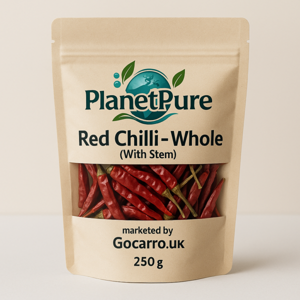 Red Chilli-Whole(With stem)